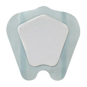 BIATAIN SILICONE Sacrum 25 x 25 cm - Pansement Hydrocellulaire Bord Adhésif Siliconé - Bte/5