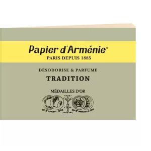 PAPIER D ARMÉNIE TRIPLE Désodorisant naturel - Carnet 12 feuillets