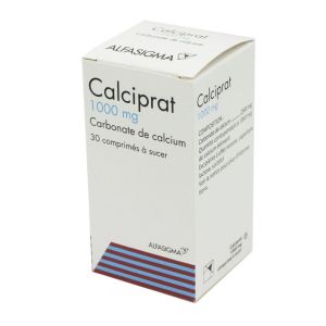 Calciprat 1000 mg - 30 comprimés à sucer