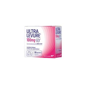 Ultra Levure 100 mg, poudre pour suspension buvable - 20 sachets