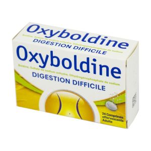 Oxyboldine, 24 comprimés effervescents