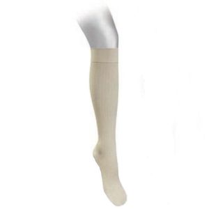 VEINAX Coton Dune Torsadé Mi-Bas (Chaussettes) de Contention Femme Classe 2 - 15-20 mmHg / 20-27 hPa