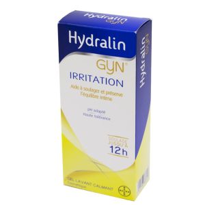 HYDRALIN GYN Irritation Gel Lavant Calmant - Aide à Soulager et Préserver l' Equilibre Intime - Fl/2