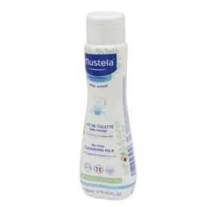 MUSTELA PEAU NORMALE Lait de Toilette 200ml - Sans Rinçage - à l' Avocat Bio