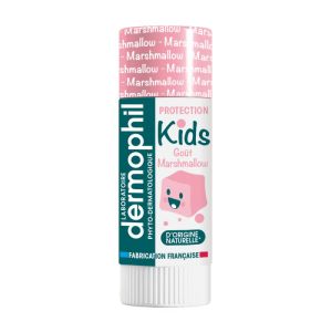 DERMOPHIL INDIEN PHYTO Kids Marshmallow Stick Lèvres 4g - Protection des Lèvres Enfants