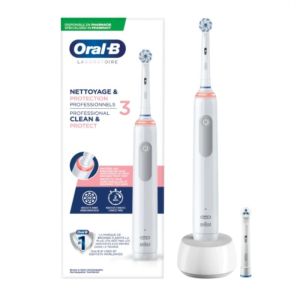 ORAL B Profesionnels 3 Brosse à dents Electrique Nettoyage et Protection - 1 Unité