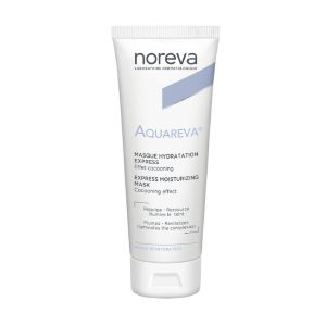 AQUAREVA Masque Hydratation Express 50ml - Soin Visage pour Peaux Déshydratées