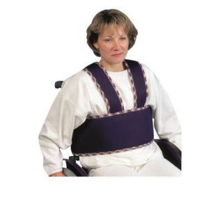 Brassière de Sécurité Adulte pour Fauteuil Roulant - Gamme ARPEGIA - W0585 - 1 Unité - TAILLE 2