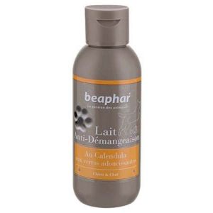 BEAPHAR Lait Anti-Démangeaisons 125ml Chiens et Chats - Au Calendula aux Vertus Adoucissantes