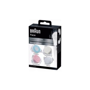 BRAUN Face Brosses de Remplacement Visage pour Peau Mixte - Edition Bonus - A Utiliser avec l' Appar