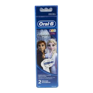 ORAL B KIDS - 2 Brossettes Dentaires de Rechange REINE DES NEIGES