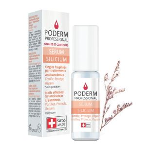 PODERM PROFESSIONAL Sérum Silicium 8ml - Ongles Fragilisés par Traitements Anticancéreux