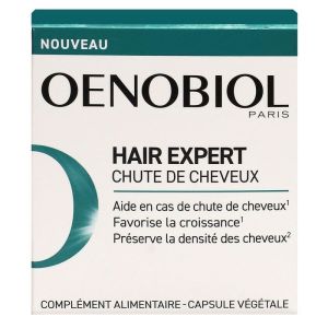 Oenobiol Hair Expert chute cheveux 30 capsules