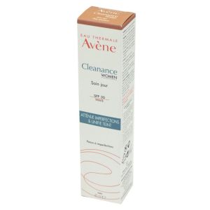 CLEANANCE WOMEN Soin Jour SPF30 Teinté 40ml - Peaux Mixtes ou Grasses à Imperfections