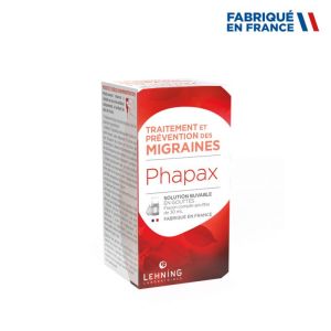 Lehning Phapax Traitement et Prévention des Migraines- 30 ml