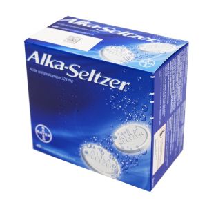 Alka Seltzer 324 mg, comprimés effervescents - Boite de 40