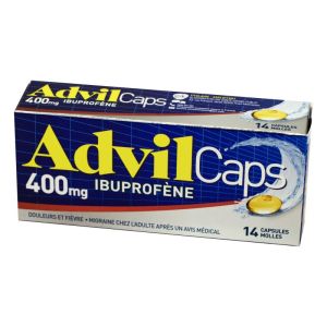 Advilcaps 400 mg, 14 capsules molles