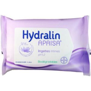 HYDRALIN QUOTIDIEN Lingettes par 10 - BAYER