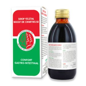 TRADIPHAR Sirop Végétal Massif de la Chartreuse 200ml - Confort Gastro Intestinal