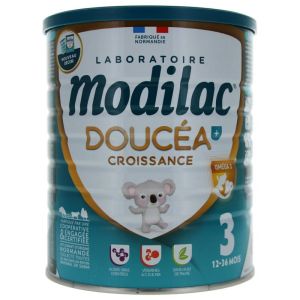 MODILAC Expert  croissance, Doucéa LF+ lait 3ème âge - 12 à 36 mois - 800 g