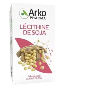 ARKOGELULES Lécithine de Soja 774mg de Phospholipides - Bte/150 - Cholestérol, Glycine Max
