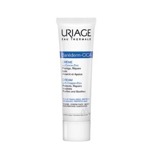 URIAGE BARIEDERM CICA Crème Réparatrice au Cu Zn 15ml - Peaux Fragilisées et Irritées - Visage et Corps