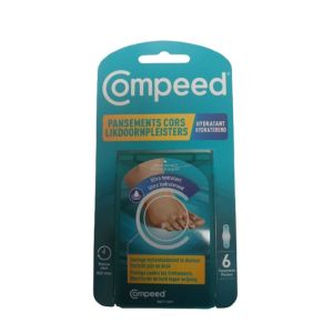 COMPEED Cors Pansements Moyen Format - Actifs + à l' Acide Salicylique - Bte/6 - JOHNSON et JOHNS