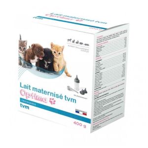 OPTIMA Kit Lait Maternisé 400g - Chat, Chien, Mammifères Domestiques