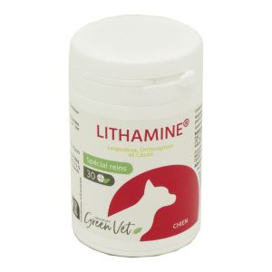 LITHAMINE Chien Spécial Reins 30 Comprimés - Diurèse, Rétention Azotée - Lespedeza, Orthosiphon