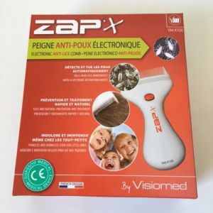 ZAP X VM-X100 - Peigne Anti Poux Electronique - Bte/1 - VISIOMED