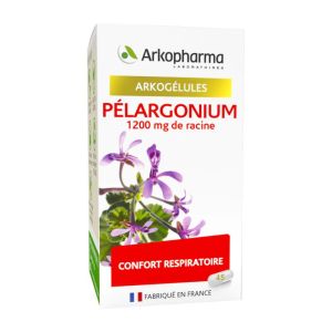 ARKOGELULES PELARGONIUM (GERANIUM) -Bte/45 - Confort Respiratoire