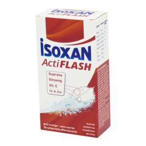 ISOXAN ACTIFLASH  agissant sur les Capacités Physiques et Intellectuelles - Complément Multivitaminé