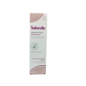SAFORELLE Crème Apaisante Intime 40ml - Apaise Immédiatement les Irritations Intimes - Bardane