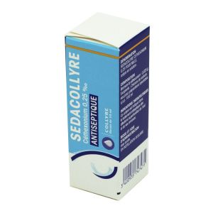 Sedacollyre collyre antiseptique - Flacon 10 ml