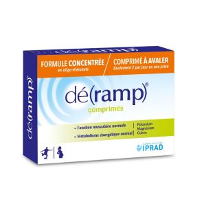 DERAMP 30 Comprimés à Avaler - Détente Musculaire, Crampes