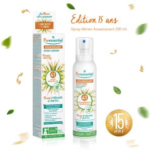 PURESSENTIEL ASSAINISSANT Spray Aérien 200ml Edition 15 Ans - Aux 41 Huiles Essentielles