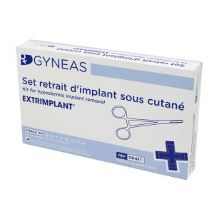 GYNEAS Set Retrait D' Implant Sous Cutané Extrimplant