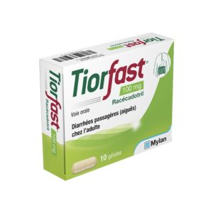Tiorfast 100 mg, 10 gélules