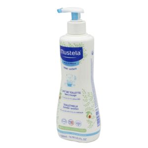 MUSTELA PEAU NORMALE Lait de Toilette 500ml - Sans Rinçage - à l' Avocat Bio