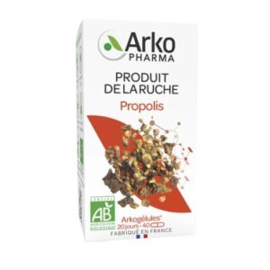 ARKOGELULES BIO Propolis 35mg de Polyphénols Totaux - Bte/40 - Produit de la Ruche