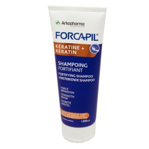 FORCAPIL Shampooing Fortifiant 200ml - Kératine + Provitamine B5