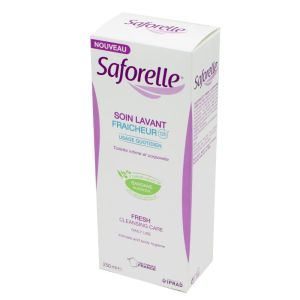SAFORELLE Soin Lavant Fraîcheur 12H 250ml - Toilette Intime et Corporelle - Peaux Sensibles