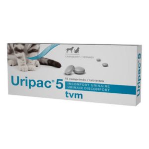 URIPAC 5mg 15 Comprimés - Inconfort Urinaire - De 5 à 20kg
