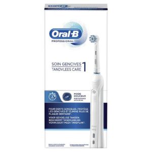 ORAL B Professional Soin Gencives 1 Brosse à Dents Electrique Rechargeable + 2 Brossettes