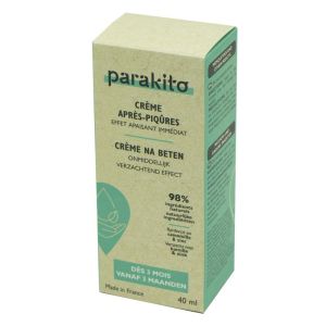 PARAKITO Crème Après Piqûres 40ml - Effet Apaisant Immédiat - Dès 3 Mois