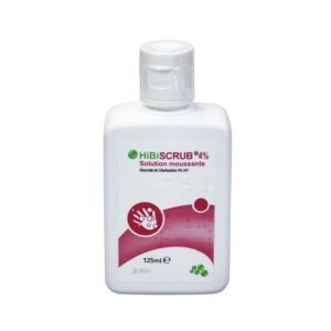 Hibiscrub 4%, solution moussante - Flacon 125 ml