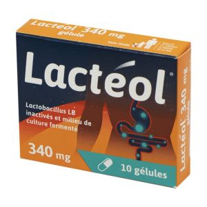 Lactéol 340 mg, 10 gélules