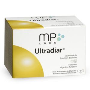 ULTRADIAR 200 Gélules - Soutien de la Fonction Digestive - Chat, Chien