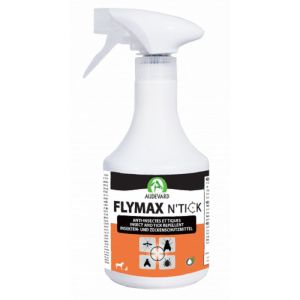 FLYMAX N'TICK 900ml - Répulsif Insectes Volants et Tiques pour Cheval