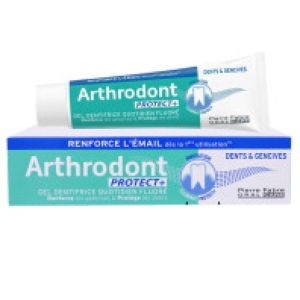 ARTHRODONT PROTECT 75ml Dents et Gencives - Gel Dentifrice (Fluorinol, Acide Glycyrrhétinique)